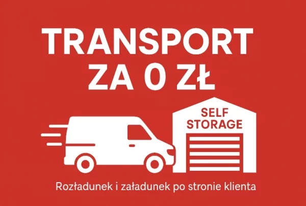 Transport 0 zł. Self Storage Legionowo